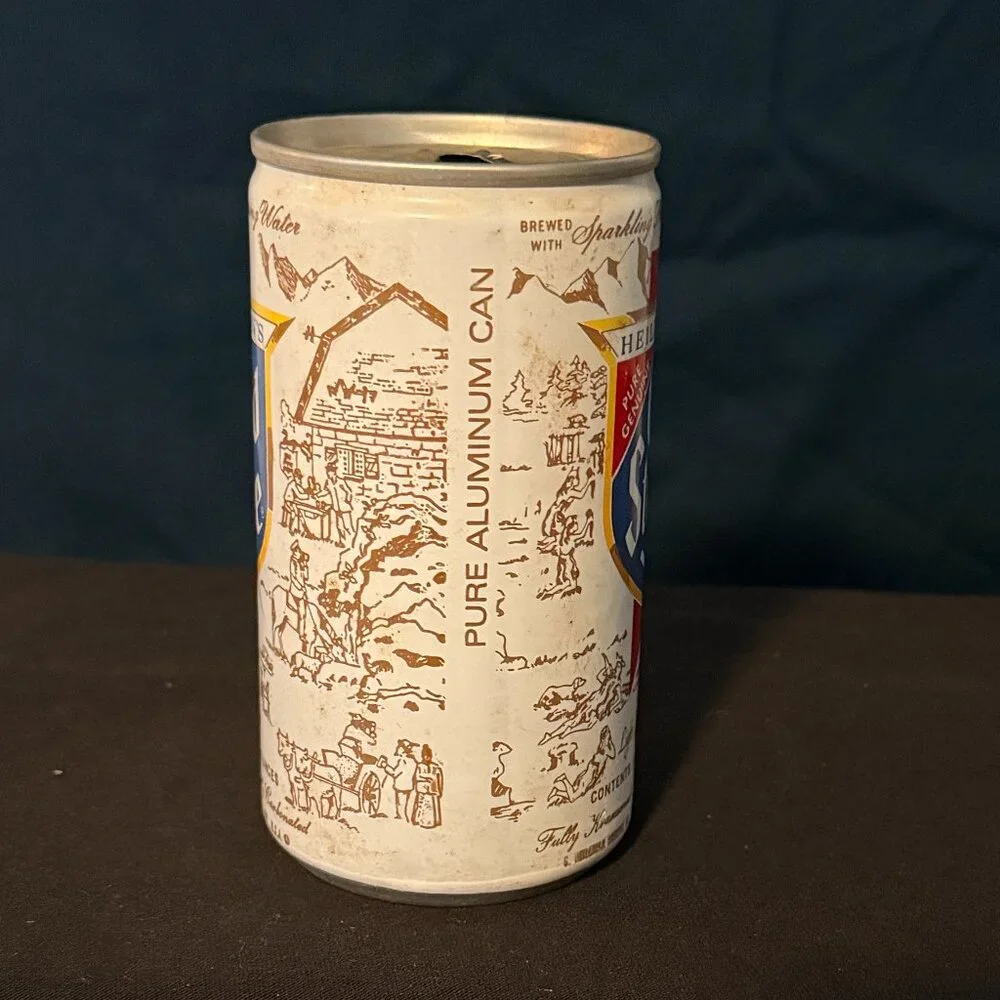 Heileman's Old Style Light Lager vintage beer can
